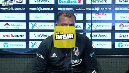 Beşiktaş'ın yardımcı antrenörü Murat Şahin: 'Rotasyon yapmadık ama...'