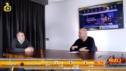 Hızlı Hücum - 22 Şubat 2019 Euroleague Tahminleri