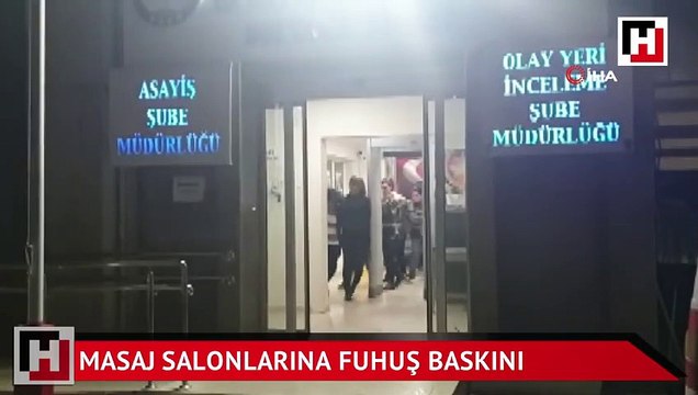 İzmir'de masaj salonlarına fuhuş baskını: 12 kişi tutuklandı