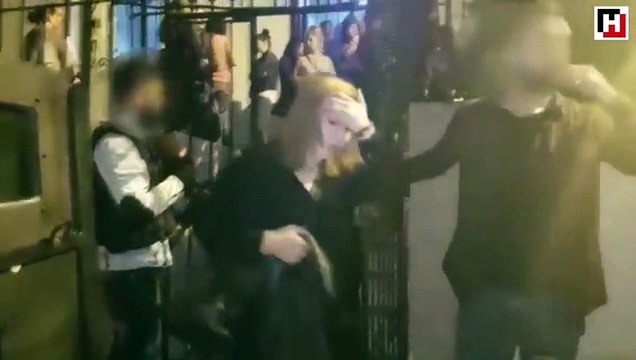 Fuhuş baskınında 8 aylık hamile kadın yakalandı
