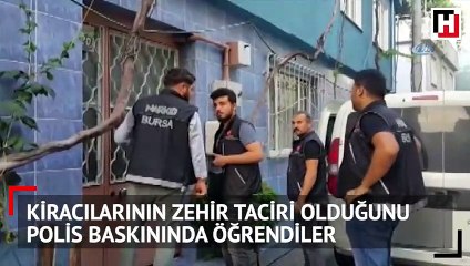 Kiracılarının ne iş yaptığını polis baskınında öğrenince şok oldu!