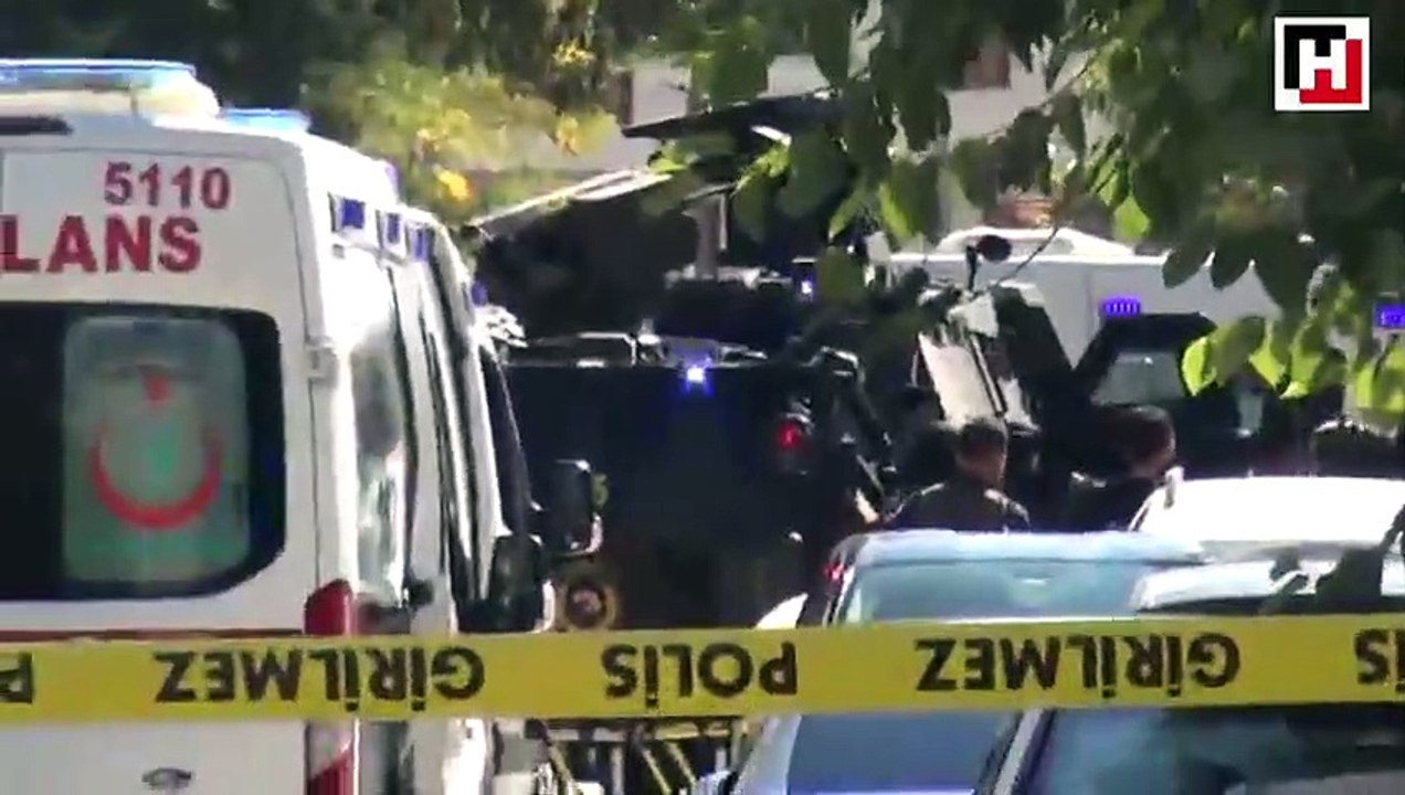 Baskına giden polis ekiplerine ateş açıldı