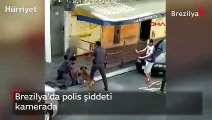 Brezilya'da polis şiddeti kamerada