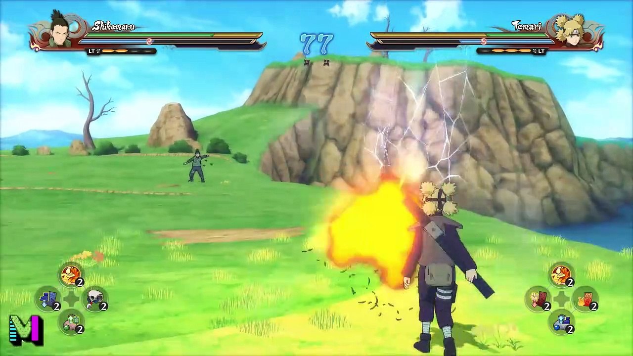 SHIKAMARU VS TEMARI  | NARUTO ULTIMATE NINJA STORM 4 GAMEPLAY