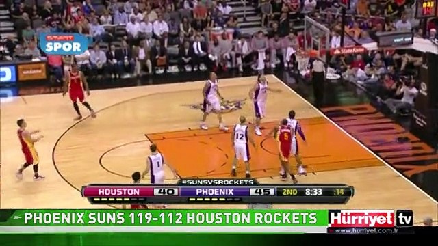 PHOENIX SUNS 119-112 HOUSTON ROCKETS