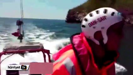 Bostancı açıklarında tekne battı