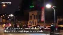 Lüks villada düzenlenen Cadılar Bayramı partisine polis baskın düzenledi