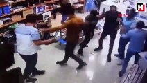 İş yerini basıp, çalışanları dövdüler