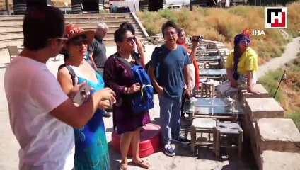 Hasankeyf’e turist akını