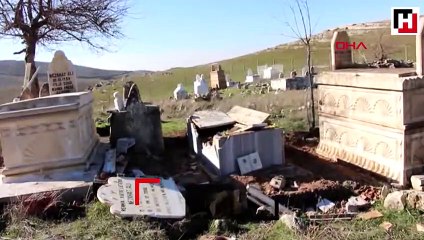 Defineciler Yezidi kadının mezarını tahrip etti