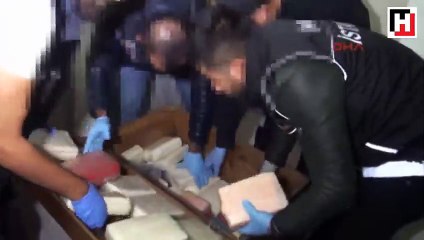 Dalgıçlı zehir çetesine baskın