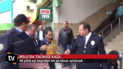 40 yıllık eşi başından bir an olsun ayrılmadı