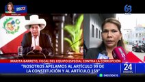 Ejecutivo intentó desacreditar denuncia constitucional contra Pedro Castillo