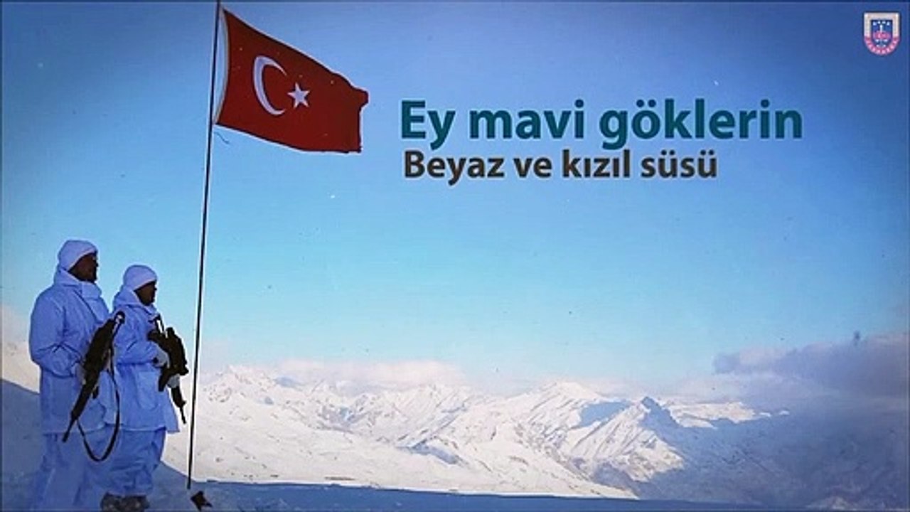 Jandarma'dan 'Bayrak Şiiri' paylaşımı