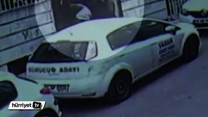 Hırsız ev sahibini böyle kovaladı
