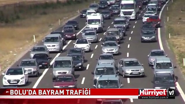 BOLU'DA BAYRAM TATİLİ TRAFİĞİ
