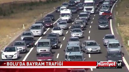 BOLU'DA BAYRAM TATİLİ TRAFİĞİ