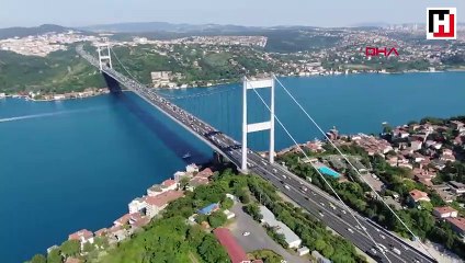 İstanbul trafiğinde tatil yoğunluğu başladı