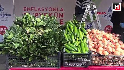 Üreticiden tüketiciye doğrudan sebze satışı başladı