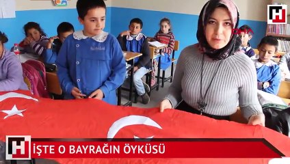 İşte o bayrağın öyküsü