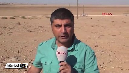 IŞİD sınıra bayrak çekti