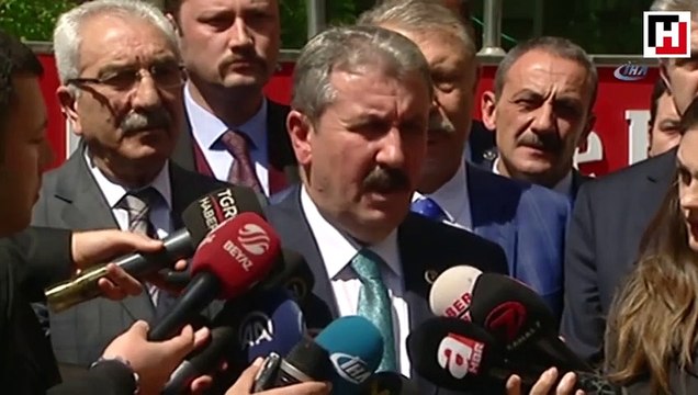 BBP Genel Başkanı Destici’den ittifak açıklaması
