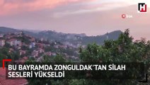 Bu bayramda Zonguldak'tan silah sesleri yükseldi