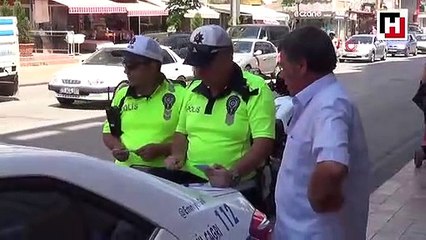Ceza kesen polise ilginç tepki: "‘Bayram harçlığı mı çıkarıyorsunuz?"