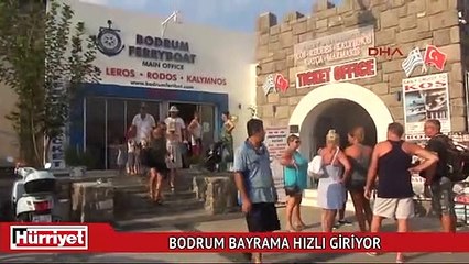 Bodrum bayrama hızlı giriyor