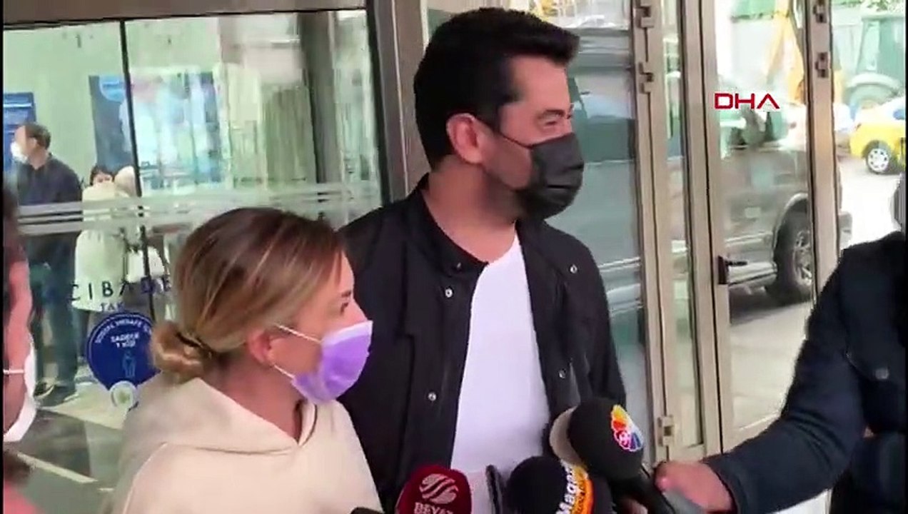 Sinem Kobal ile Kenan İmirzalıoğlu'nun mutlu günü.