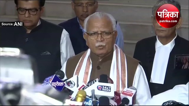 SYL नहर पर पंजाब-हरियाणा में नहीं बनी बात, बोले हरियाणा के सीएम खट्टर - 'भगवंत मान ने पानी देने से किया इनकार'