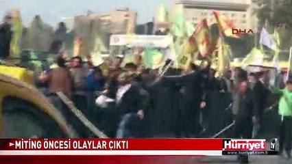 KADIKÖY'DE MİTİNG ÖNCESİ OLAYLAR ÇIKTI