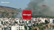 Son dakika haber... İzmir Bayraklı'da orman yangını