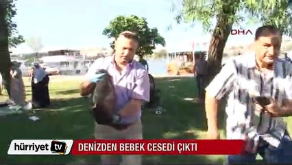 Denizden bebek cesedi çıktı