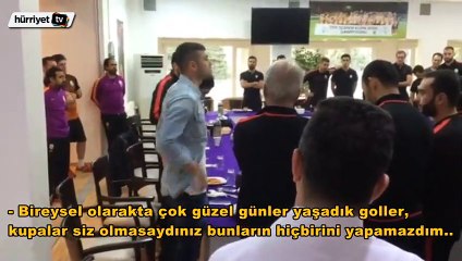 Burak Yılmaz'dan duygusal veda