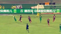 Çin Ligi'nde 9 gollü maç!  (ÖZET)