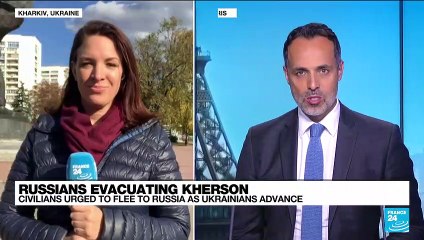 Descargar video: Ukraine denounces 'deportation' as Russia starts to evacuate Kherson residents