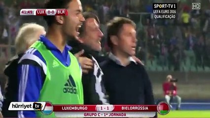 Lüksemburg-Belarus maçından özet görüntüler