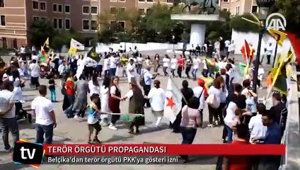 Belçika'dan terör örgütü PKK'ya gösteri izni