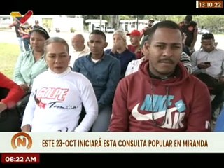 Consulta popular para la administración de recursos públicos se efectuará este 23 octubre en Miranda