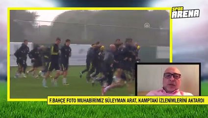 F.Bahçe kampında dikkat çeken o detay!