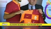 İmzayı attı, Sneijder hakkında konuştu!