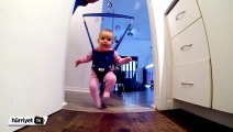 Yüzünüzü güldürecek bir video: Küçük bebek İrlanda dansı mı yapıyor?