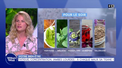 Votre bien-être : Fatigue, concentration, jambes lourdes : à chaque maux sa tisane !