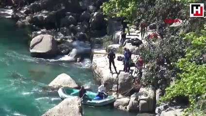 Irmakta kaybolan üniversiteli Bekir'in cansız bedeni bulundu