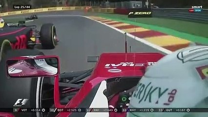 Vettel Verstappen mücadelesi