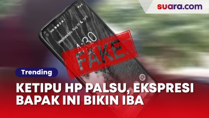 Kena Tipu Beli HP, Bapak ini Tetap Senyum Meski Dapat Ponsel Replika Pajangan Toko