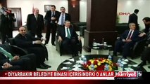 BAŞBAKAN ERDOĞAN'IN DİYARBAKIR BELEDİYESİ ZİYARETİNDEN GÖRÜNTÜLER