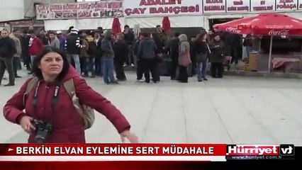 BERKİN ELVAN EYLEMİNE SERT MÜDAHALE
