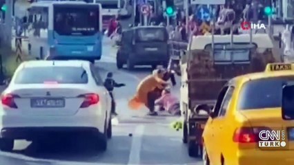 Birbirlerini yerlerde sürüklediler